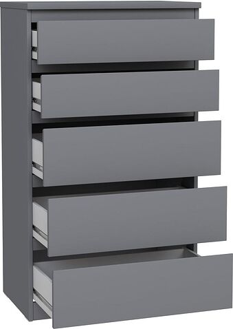 Комод Mio Tesoro Кастор 5 ящиков 2.03.02.070.4 (серый)