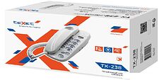 Проводной телефон TeXet TX-238 (белый)