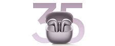 Наушники Xiaomi Buds 6 M2540E1 (сиреневый, международная версия)