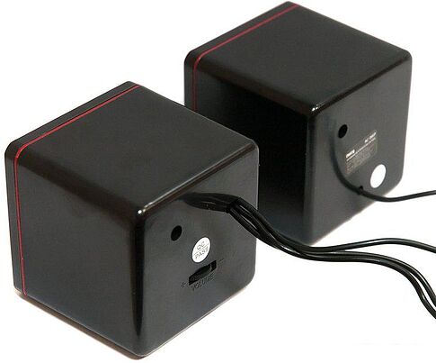 Акустика Dialog AC-04UP (черный/красный)