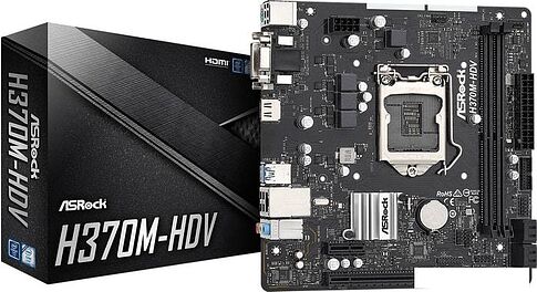 Материнская плата ASRock H370M-HDV