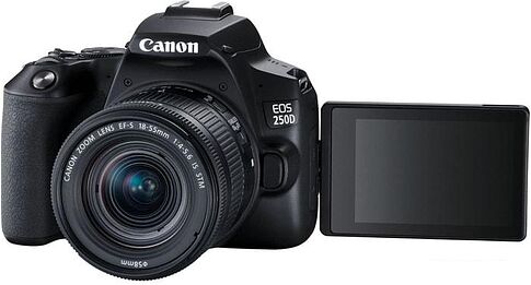 Зеркальный фотоаппарат Canon EOS 250D Kit 18-55 IS STM (черный)