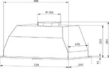Кухонная вытяжка Weissgauff BOX 1200-72 IX