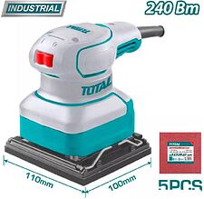 Виброшлифмашина Total TF2241108 Виброшлифмашина Total TF2241108