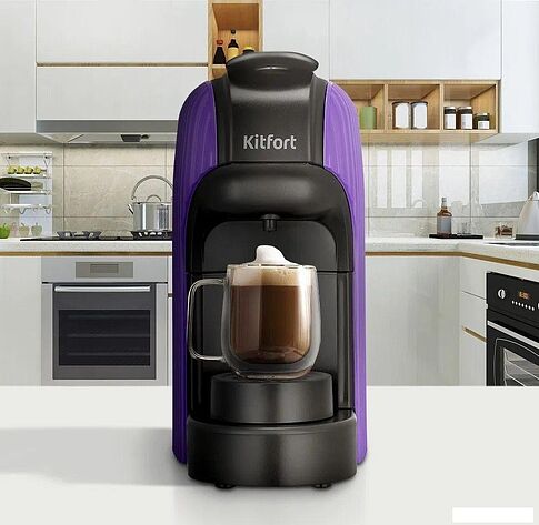Капсульная кофеварка Kitfort KT-7527