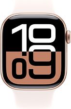 Умные часы Apple Watch Series 10 42 мм (алюминиевый корпус, розовое золото/легкие румяна, спортивный силиконовый ремешок S/M) Умные часы Apple Watch Series 10 42 мм (алюминиевый корпус, розовое золото/легкие румяна, спортивный силиконовый ремешок S/M)