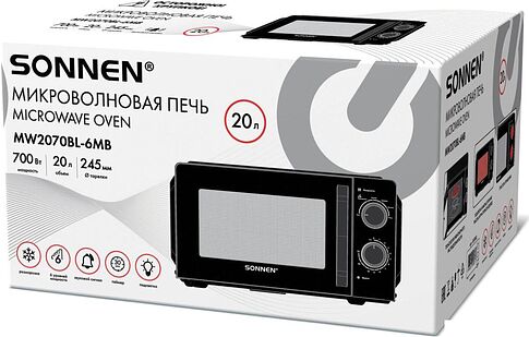 Микроволновая печь Sonnen MW2070BL-6MB