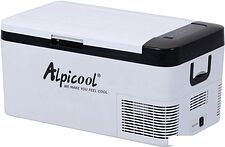 Компрессорный автохолодильник Alpicool K18 (с адаптером 220В)