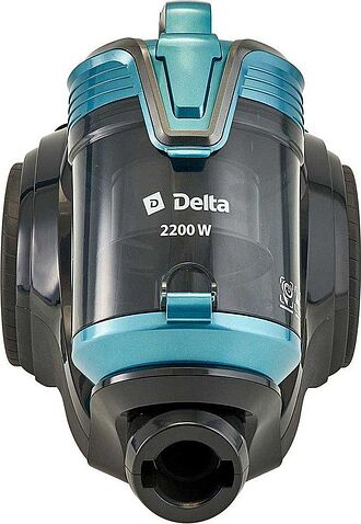 Пылесос Delta DL-0852 (черный/бирюзовый)