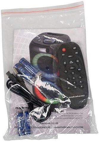 Колонка для вечеринок Nakatomi GS-30