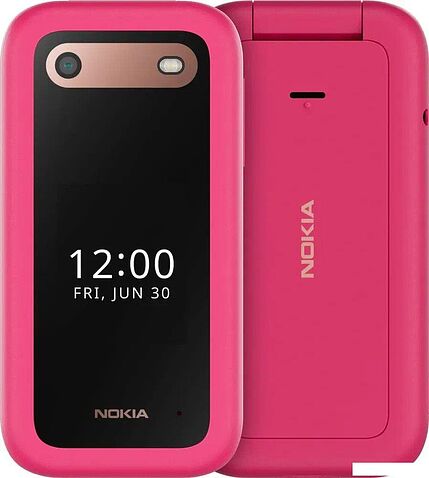 Кнопочный телефон Nokia 2660 (2022) TA-1469 Dual SIM (розовый)