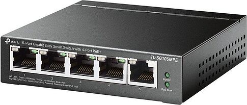 Настраиваемый коммутатор TP-Link TL-SG105MPE