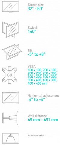 Кронштейн Onkron M15B