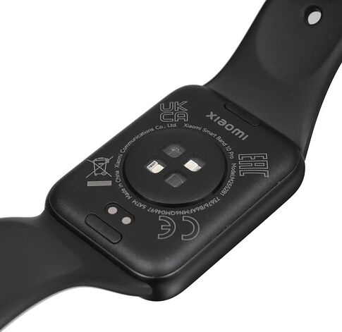 Фитнес-браслет Xiaomi Smart Band 10 Pro M2552B1 (черный, с черным силиконовым ремешком, международная версия)