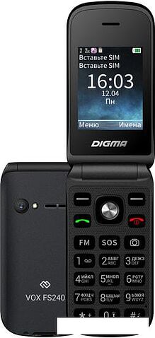 Мобильный телефон Digma Vox FS240 (серый)