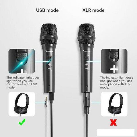 Проводной микрофон Maono AU-HD300S