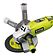 Угловая шлифмашина Ryobi EAG2000G