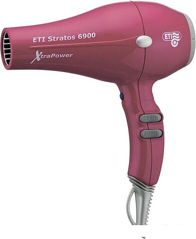 Фен ETI Stratos 6900 Xtrapower (розовый)