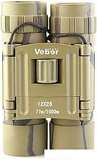 Бинокль Veber БН 12x25 Sport камуфляж