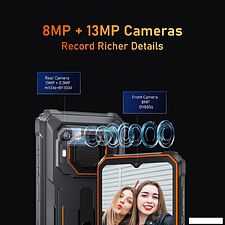 Смартфон Blackview BV6200 Pro 4GB/128GB (черный)