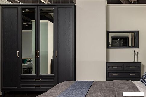 Комод Ангстрем Орландо спальня ОР-100.02 исп.2 (серый уголь)