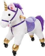 Каталка Amarobaby Funny Horse Лошадка AMARO-28FH-BeFi (белый/фиолетовый) Каталка Amarobaby Funny Horse Лошадка AMARO-28FH-BeFi (белый/фиолетовый)