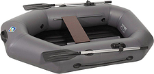 Гребная лодка Лоцман Гребная стандарт ЛС-200 ВНД (серый)