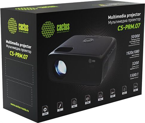 Проектор CACTUS CS-PRM.07B.WUXGA