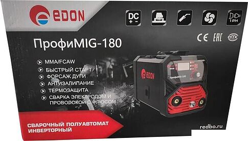 Сварочный инвертор Edon ПрофиMIG-180