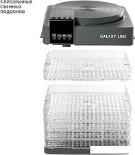Сушилка для овощей и фруктов Galaxy Line GL2630 (серый) Сушилка для овощей и фруктов Galaxy Line GL2630 (серый)