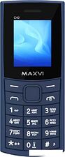 Кнопочный телефон Maxvi C40 (синий)