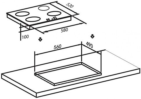 Варочная панель Making Oasis Everywhere P-MSR