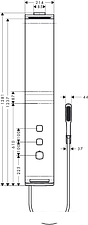 Душевая панель Hansgrohe Raindance Lift (27008400)