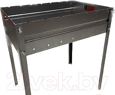 Мангалы, грили, барбекю НПО Кедр 520х370х600мм МСБ-520РЖБ