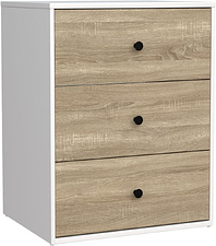 Тумба Mio Tesoro Мини 3 ящика 2.07.03.060.11 (белый/сонома)