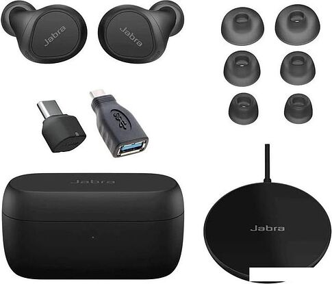 Наушники Jabra Evolve2 Buds MS USB-A Wireless Charging Pad