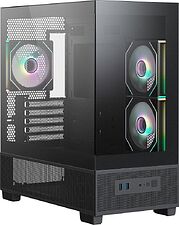 Корпус XASTRA Q500M 3ARGB-C10 (черный) Корпус XASTRA Q500M 3ARGB-C10 (черный)