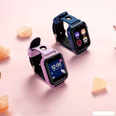 Детские умные часы XO H120 (сиреневый)