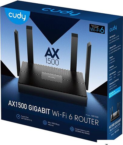 Wi-Fi роутер Cudy WR1500 1.0