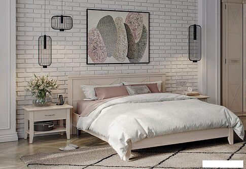 Тумба Ангстрем Кантри спальня КА-300.09 (Я16) исп.9 (кашемир серый)