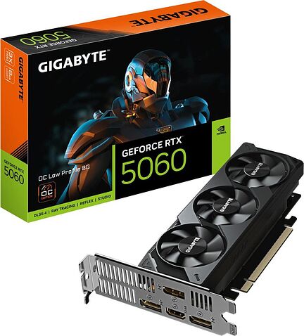 Видеокарта Gigabyte GeForce RTX 5060 OC Low Profile 8G GV-N5060OC-8GL
