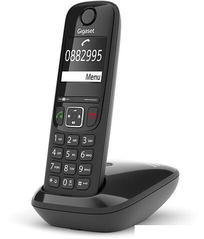 Радиотелефон Gigaset AS690 DUO (черный)