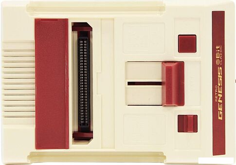 Игровая приставка Retro Genesis 8 Bit Lasergun (2 проводных геймпада, световой пистолет, 450 игр)