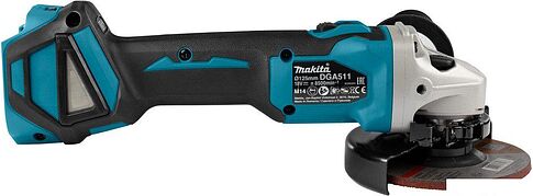 Угловая шлифмашина Makita DGA511RT (с 1-им АКБ, кейс)
