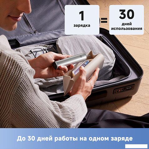 Электрическая зубная щетка Trouver 3D Clean Electric Toothbrush ATB15A (серебристый)