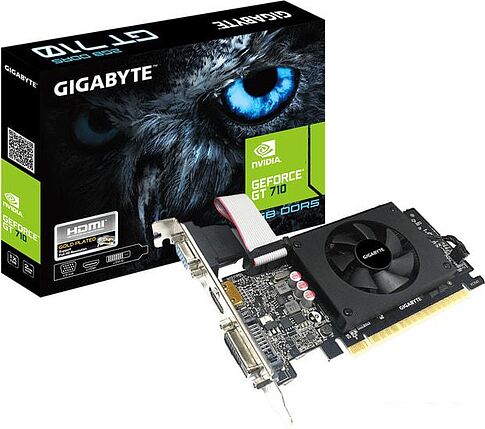 Видеокарта Gigabyte GeForce GT 710 2GB GDDR5 GV-N710D5-2GIL