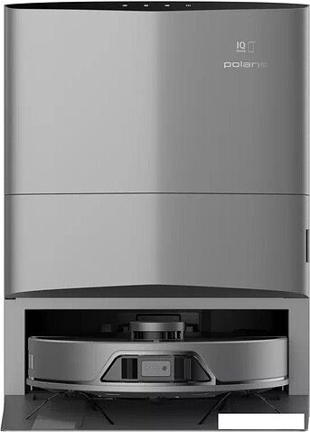 Робот-пылесос Polaris PVCRAC 7750 WIFI IQ Home (серый)