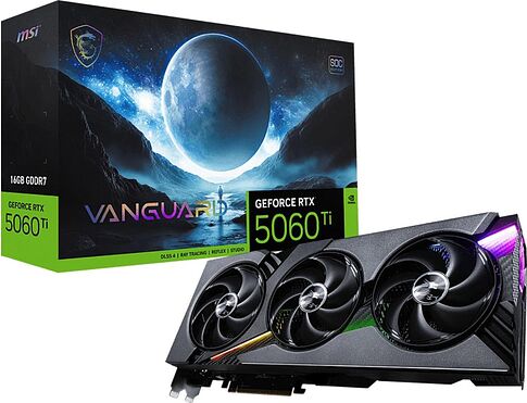 Видеокарта MSI GeForce RTX 5060 Ti 16G Vanguard SOC
