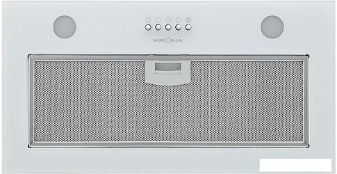 Кухонная вытяжка Krona Luisa 600 Glass PB (белый)