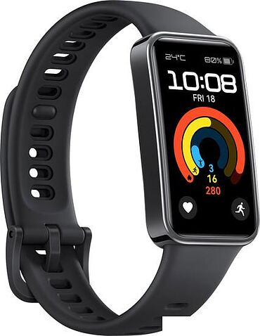 Фитнес-браслет Huawei Band 9 (сияющий черный, международная версия)